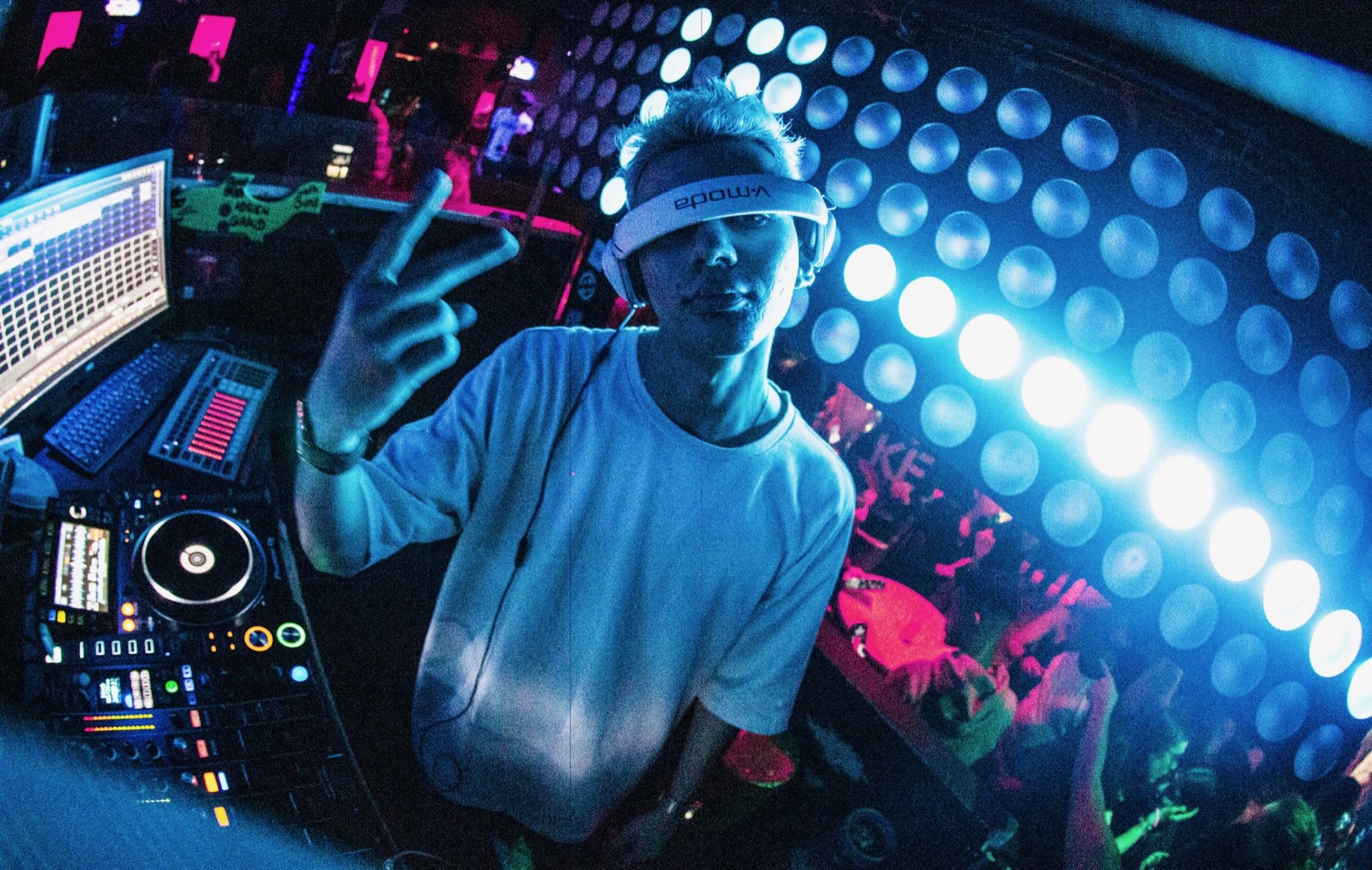 RIVO performing during the Asia tour