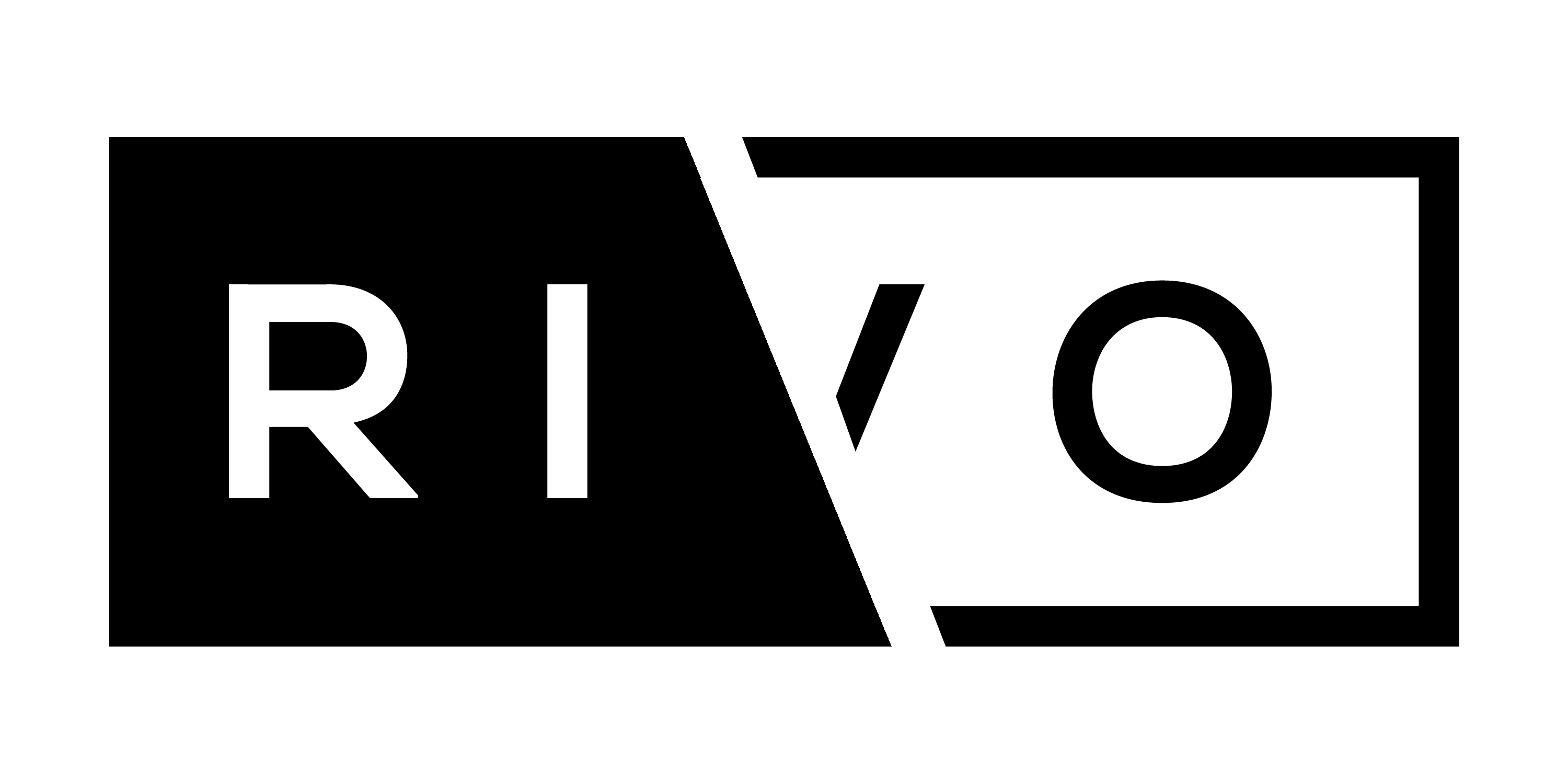 RIVO black visual identity mark