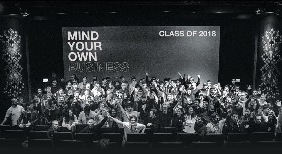 Henrique avec la promotion MYOB 2018 à Londres