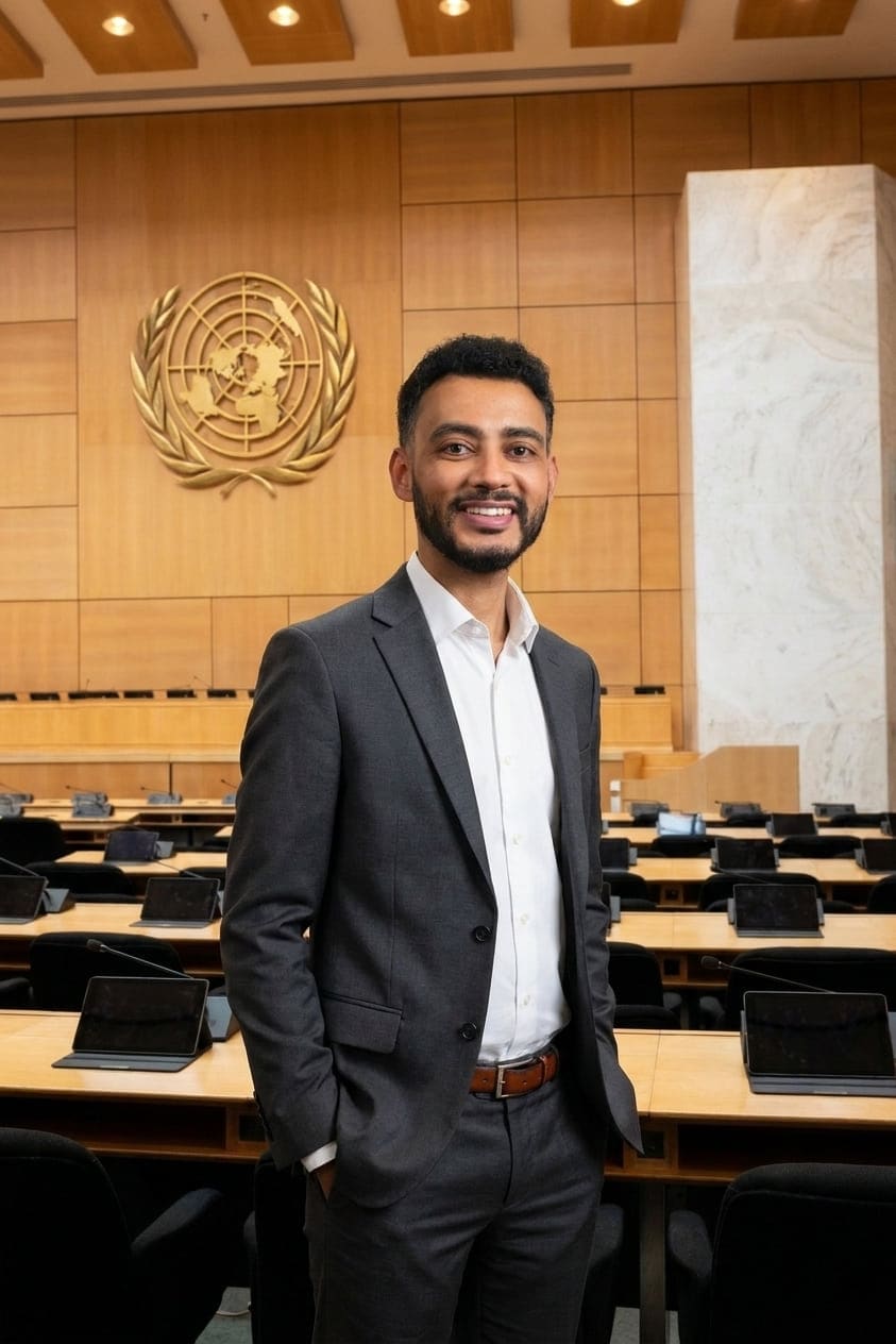 Henrique at the United Nations in Geneva
